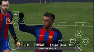 Texturas FIFA 17 para pes ppsspp [upl. by Israeli]