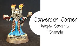 How to kitbash a custom Adepta Sororitas Dogmata [upl. by Dlaner]