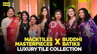 Launch of Macktiles x Buddhi Batiks Luxury Tile Collection [upl. by Aettam366]