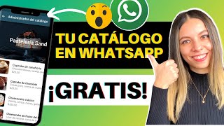 Como hacer un CATALOGO en WHATSAPP [upl. by Erusaert849]