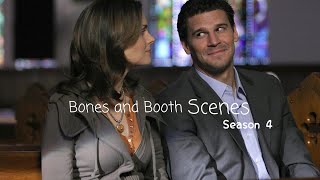 Bones amp Booth Scenes season 4 1080p [upl. by Robers786]