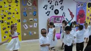 Stayin Alive  Preschool graduation dance [upl. by Donni]