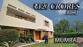 MODERN Bungalow on 1006 sq yard plot in JUHU Jvpd Mumbai [upl. by Applegate678]