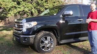 2016 Toyota Tundra 1794 review [upl. by Ariaek]