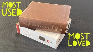 My Most Used Most Loved Bible NKJV Journal The Word Bible [upl. by Herby]