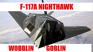 F 117A NightHawk  Wobblin Goblin [upl. by Ignacius]