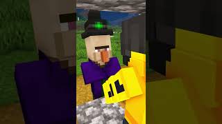 Minecraft Mobs TRICK or TREAT shorts [upl. by Suirad270]