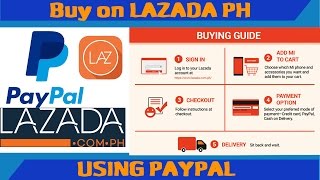 How to buy on lazada using Paypal account method 2017 [upl. by Close]