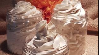 Making Shea amp Mango Whipped Body Butter with Essential Oil  All Natural DIY with Recipe [upl. by Staal289]