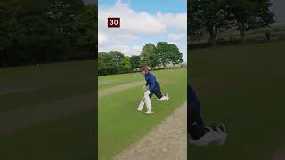 How MANY did I GET cricket gopro cricketlover villagecricket cricketnews foryou batting [upl. by Aretahs]