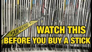 5 things EVERY hockey player should know about sticks before buying [upl. by Shieh]