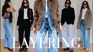 Ultimate Fall Layering  Effortless Chic and Practical Outfits [upl. by Lorita]