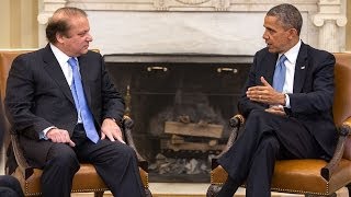 President Obamas Bilateral Meeting with Prime Minister Nawaz Sharif of Pakistan [upl. by Nameloc]