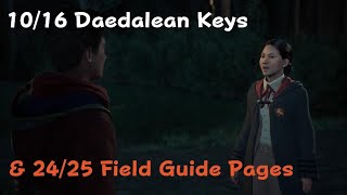 Hogwarts Legacy PS5 First 10 Daedalean Keys and some Hogwarts Field Guide Pages [upl. by Asiaj]