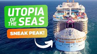 Boarding the world’s newest cruise ship 7 hours on Utopia of the Seas [upl. by Nnazus]