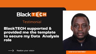 BlackTECH Academy Testimonial  Lawrence Iweriebor [upl. by Oneladgam]