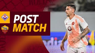 LORENZO PELLEGRINI  INTERVISTA POST FIORENTINAROMA [upl. by Einhapets]