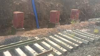 Achirne Railway Station  Construction Status  Konkan Railway [upl. by Nuhsyar]