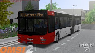 Omsi 2  Golczewo 203  Line 77  MAN Lions City GL [upl. by Meave]