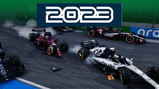 F1 2023 Race 2 Saudi Arabia UNBELIEVEABLE BATTLES [upl. by Orfinger684]