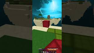 Fireball fight minecraft hypixel minemenclub shorts fireballfight bedwars 2sa mrbeast [upl. by Nonnairb]