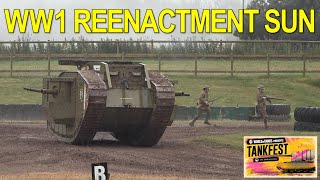 WW1 Reenactment Sunday  Tank Fest 2024 [upl. by Woodie]