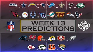 NFL Week 13 Predictions [upl. by Talanta]