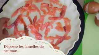 °° Recette facile  Tarte au saumon °° [upl. by Wieche]