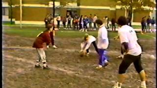 1986 Hinman College Co Rec Football Championship  SUNY Binghamton [upl. by Cheston]