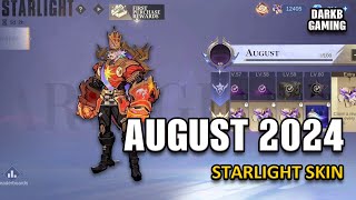 August 2024 Starlight Skin Confirmed  Mobile Legends [upl. by Hewett]