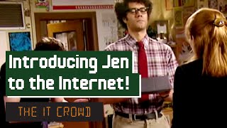 Moss Introduces Jen To The Internet  The IT Crowd Series 3 Episode 4 The Internet [upl. by Olson]