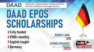 DAAD Scholarship Application guide  Germany  Fully funded [upl. by Eatnohs]