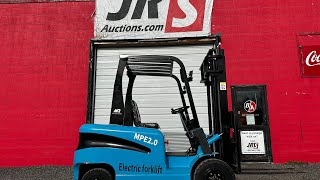 New Machpro 2000kg Electric Forklift jrsauctions [upl. by Ailecara]