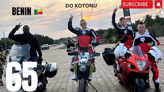 65 Podróż przez Benin z lokalnym motocyklistą [upl. by Bouzoun]