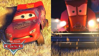 Lightning McQueens Most Shocking Moments in Cars  Pixar Cars [upl. by Iur]