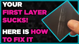 Fix Your 3D Printer First Layer Issues  Z Offset Calibration  3D Printing [upl. by Amikan528]