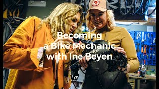 Becoming a Bike Mechanic with Ine Beyen [upl. by Ardnuaek]