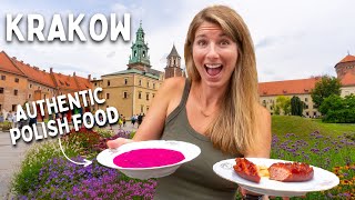 The ULTIMATE Polish Street Food Tour in Krakow Poland with a local 🇵🇱 [upl. by Barnett]