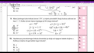 2021 ljeto  Matematika B razina  Državna matura [upl. by Nylirret]