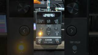 Line6 HX One Acoustic Sim [upl. by Inahteb598]