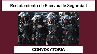 🚀 Vacantes de las Fuerzas de Seguridad 📌 ▷ Convocatorias 2020】 🇲🇽 [upl. by Eimarej578]