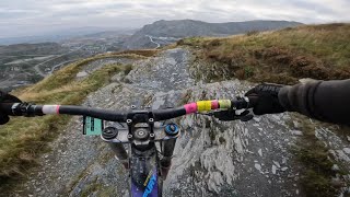 Run down black powder Best track at Antur Stiniog bikepark my opinion [upl. by Fernandez]