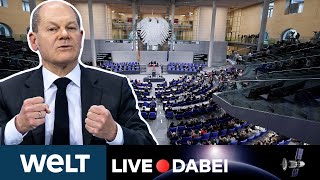 CORONAIMPFPFLICHT Kanzlerbefragung  So wird Scholz im Bundestag quotgegrilltquot  WELT Live dabei [upl. by Elephus]