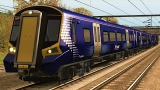 Class 380 Glasgow Airport Rail Link Führerstandsmitfahrt Train Simulator 2017 [upl. by Romeo]