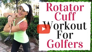 Fix Your Golf Swing Shoulder Pain  Rotator Cuff Exercises for Golf [upl. by Daus]