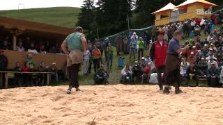 Die Highlights im Video Imhof siegt am RigiSchwingfest [upl. by Eiralav993]