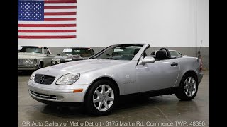 1998 Mercedes Benz SLK 230 For Sale  Walk Around [upl. by Jolanta467]