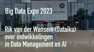 Rik van der Wansem Dataiku over Data Management en AI [upl. by Firahs773]