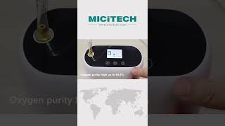 MICiTECH M5 Travel Portable oxygen Concentrator healthcare oxygen medical outdoors breathe [upl. by Arahs]