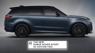 Range Rover Sport SV EDITION TWO – Ultimate 626HP Super SUV [upl. by Aicetel]